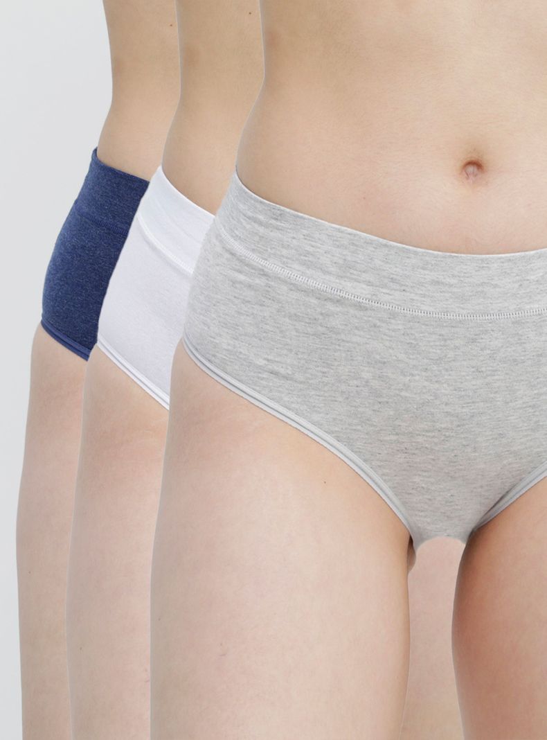 Pack 3 Hikini Ultraplano en Contorno Algodón-0