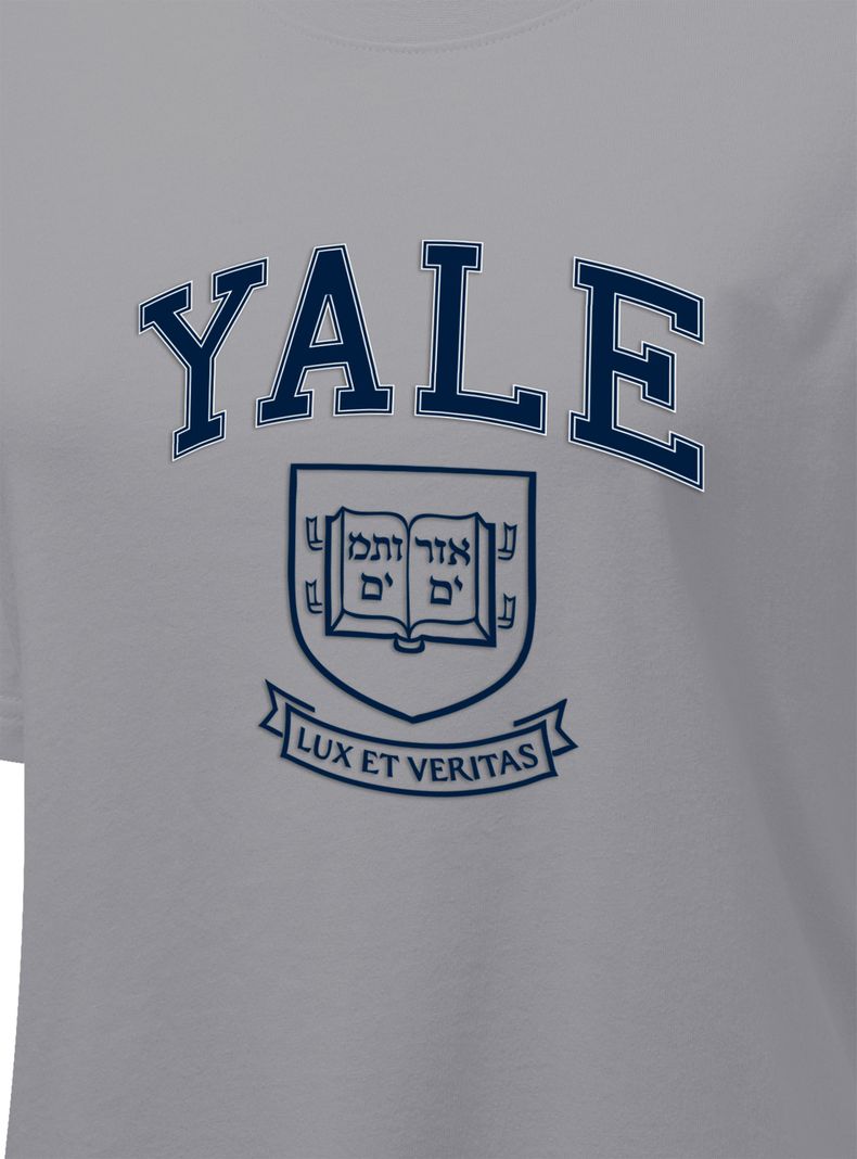 Crop Top Yale Preppy Style-Shield-2
