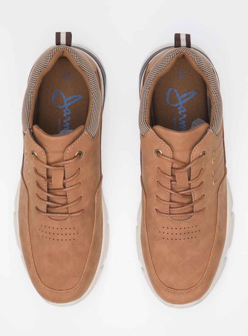Zapato Casual Diseño con Cordón Hombre-3