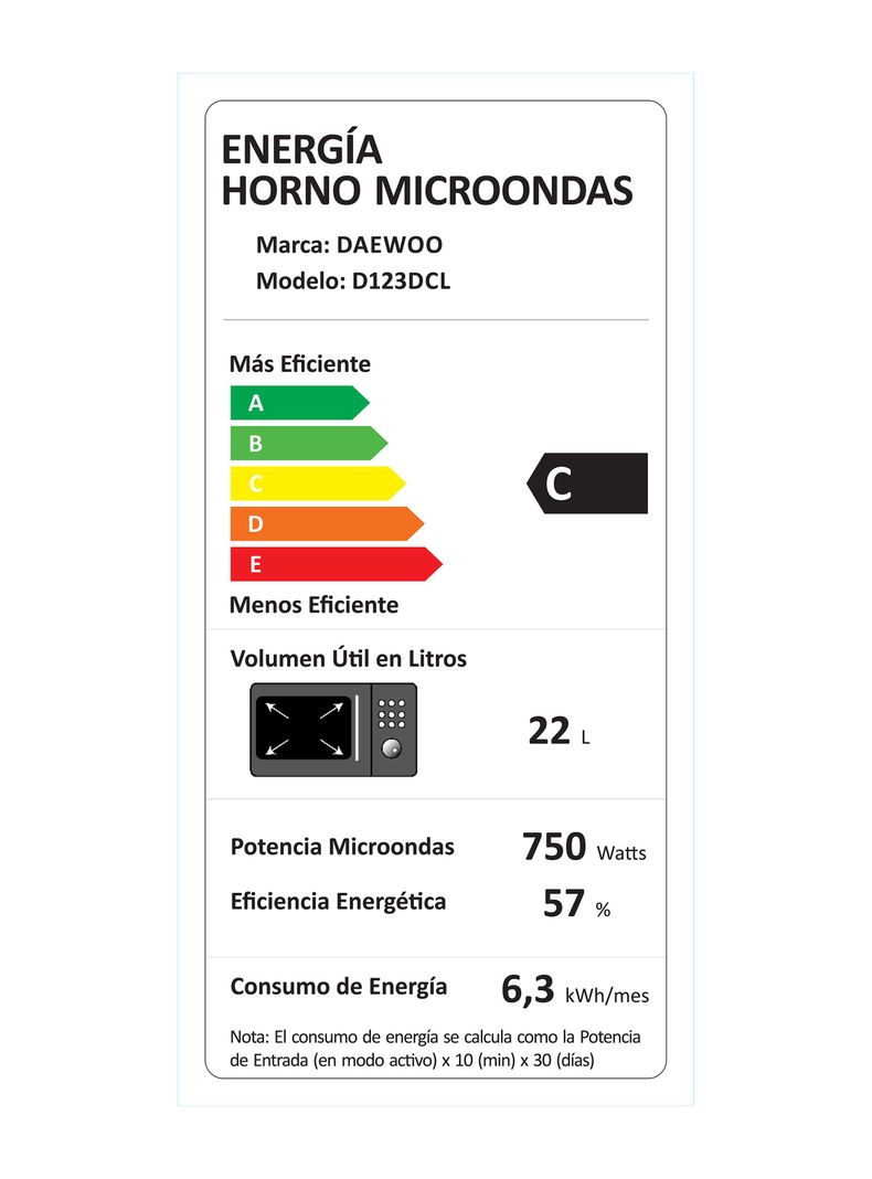 Microondas Digital 23 Litros-6