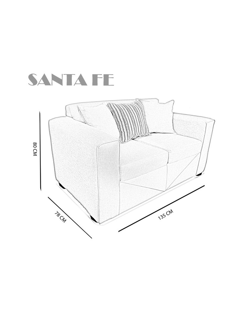 Sofá 2 Cuerpos Santa Fe-1