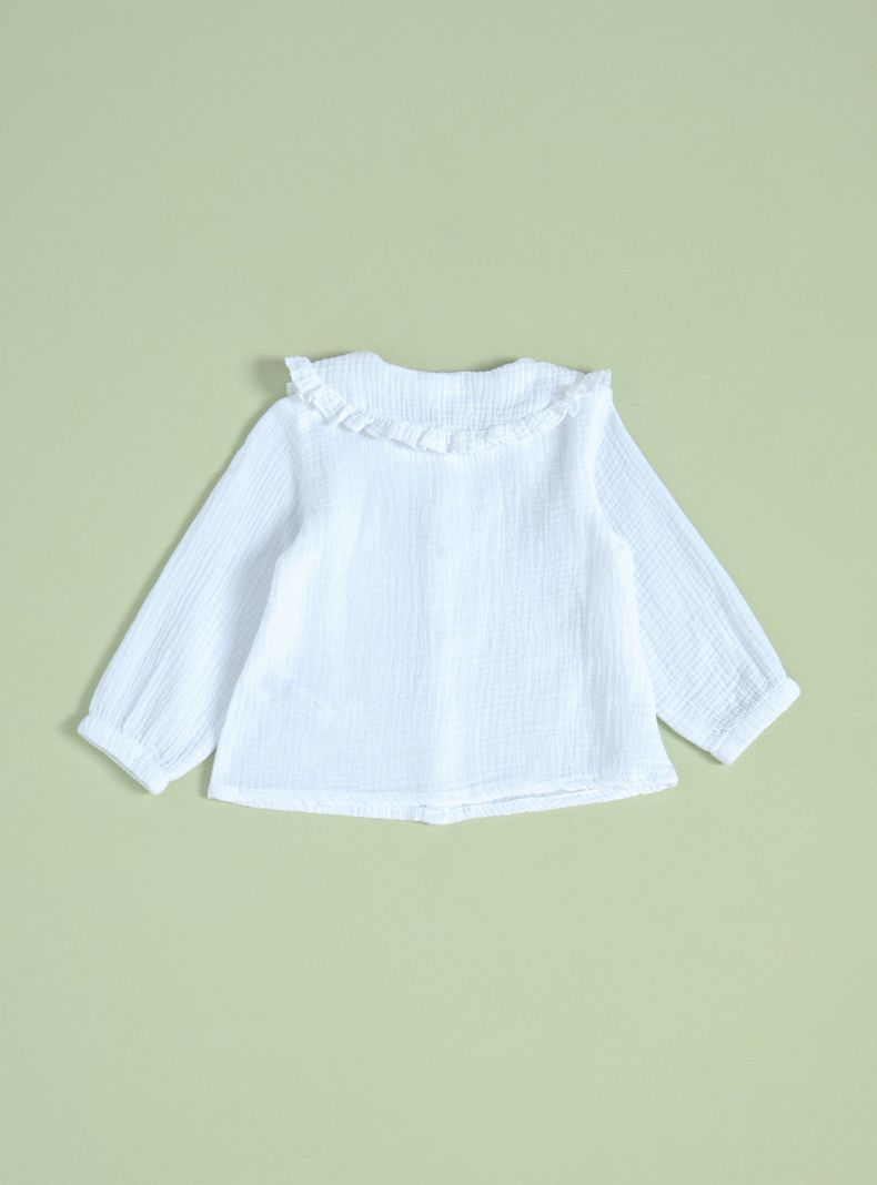 Blusa Muselina Cuello Payaso-1