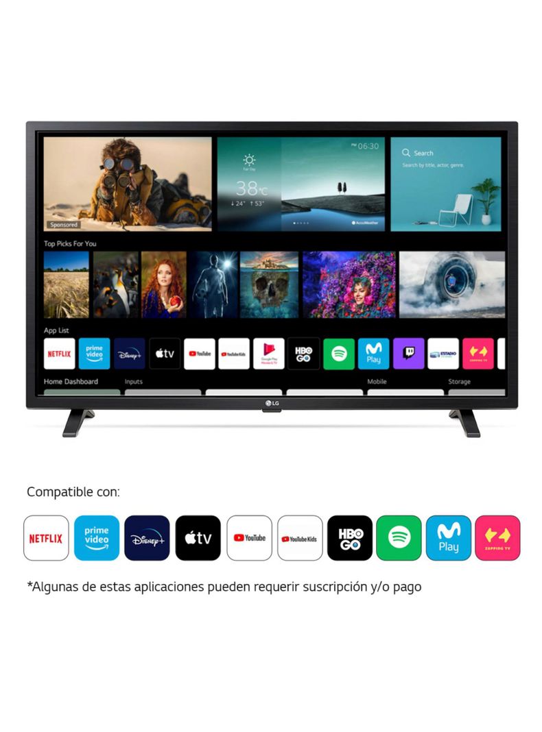 LED Smart TV 32" HD 32LQ630BPSA-1