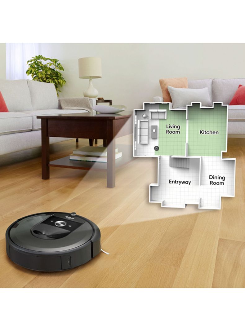 Aspiradora Robot Roomba i7+ con Estación de Vaciado Wi-Fi-5