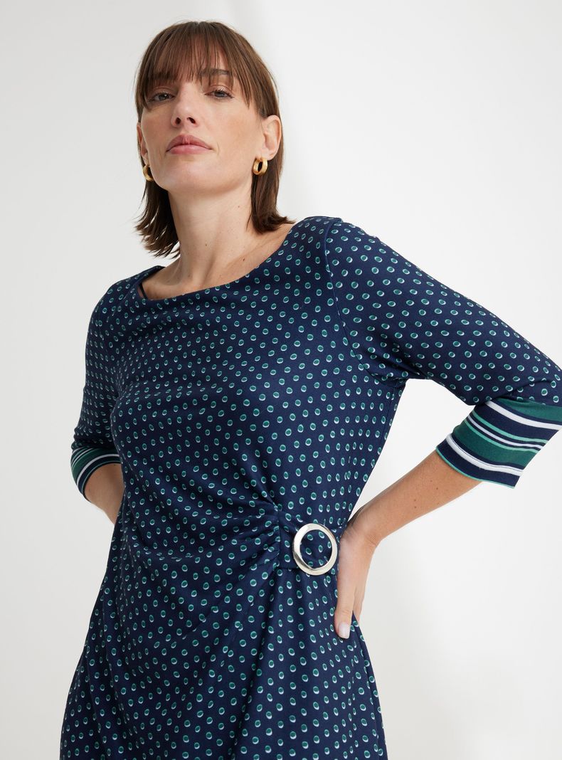 Vestido Tejido de Lunares-2