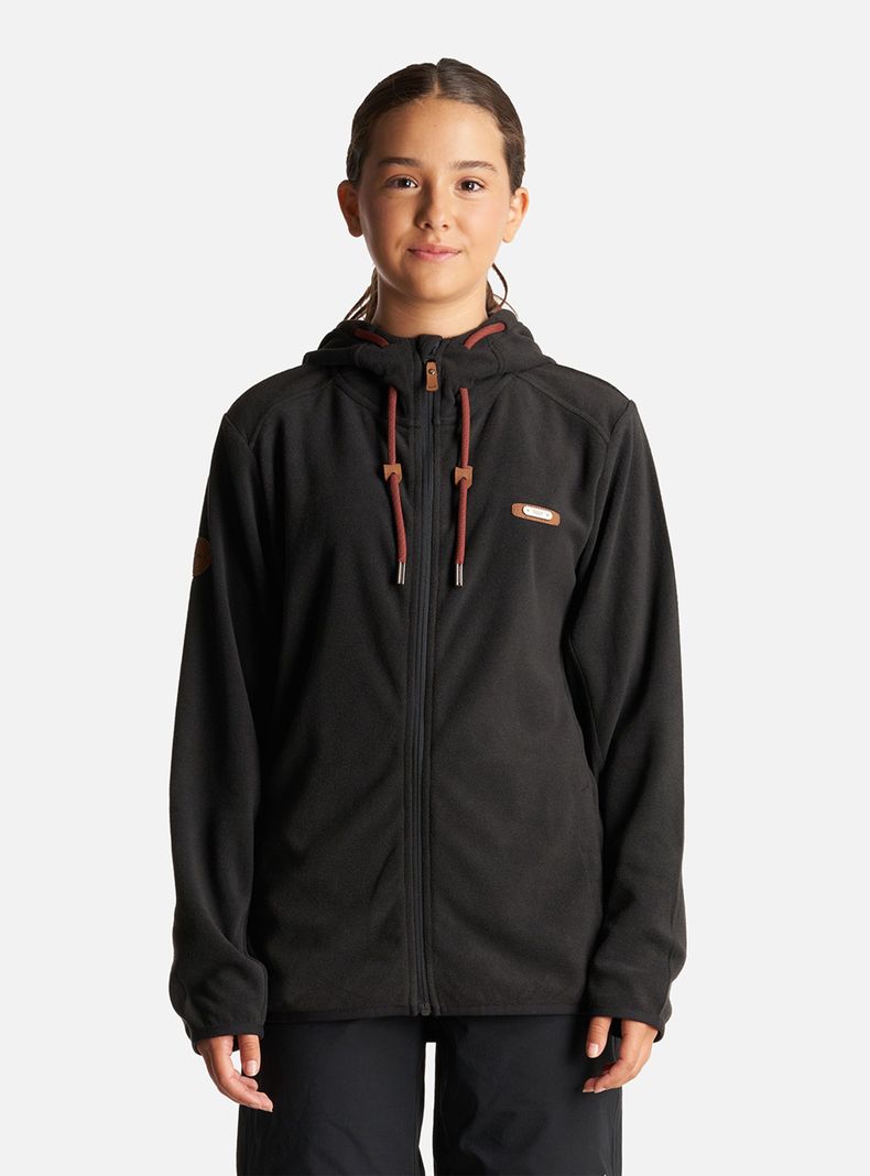 Polerón Teen Girl Stripes Nano-F Full Zip Hoody-0