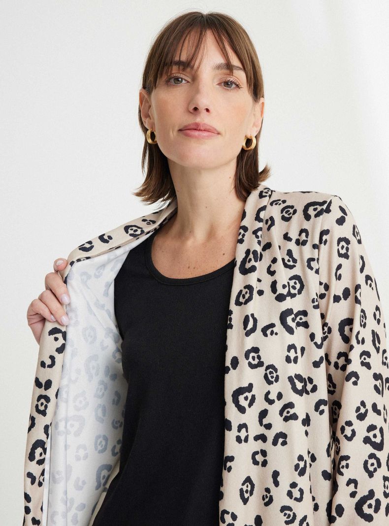 Chaleco Doble Capa Estampado-2
