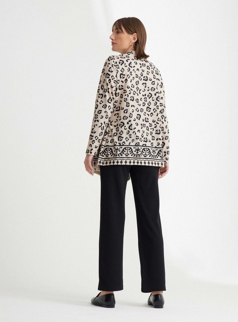 Chaleco Doble Capa Estampado-5