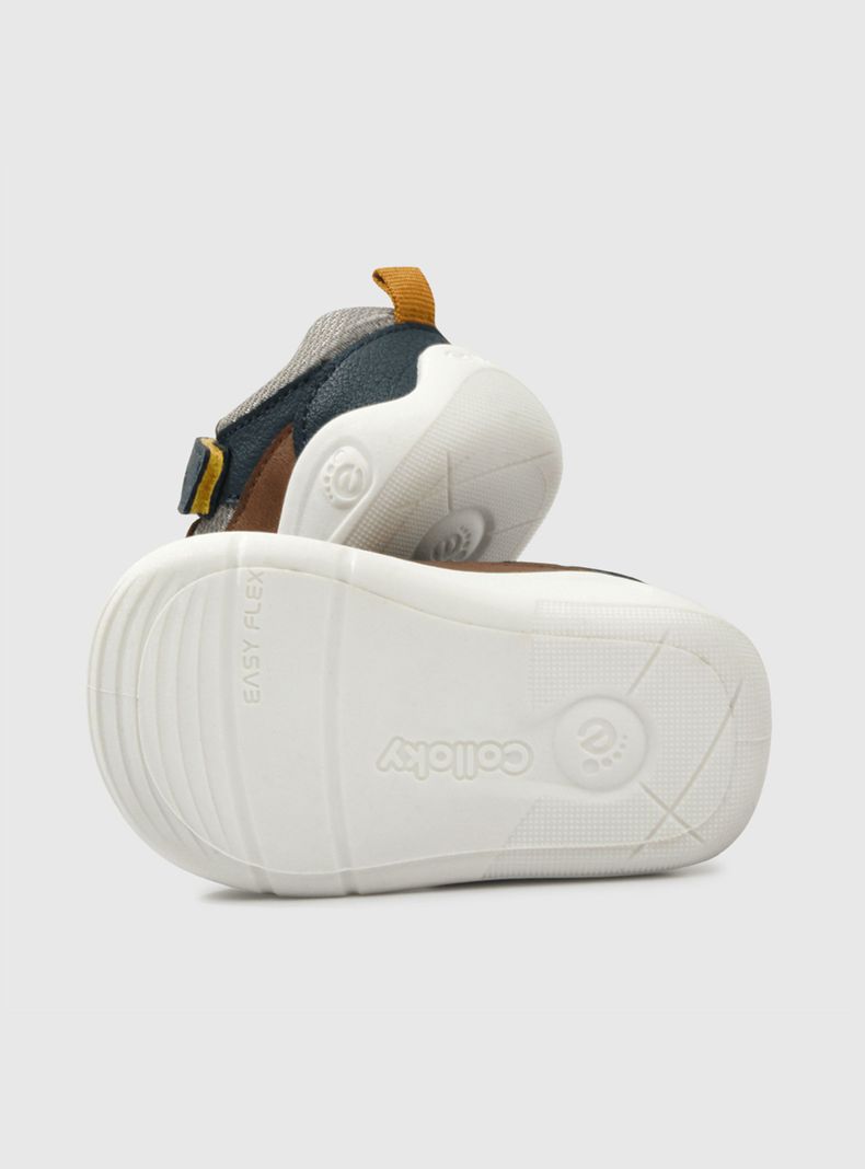 Zapatilla Urbana Niña Ludica Velcro Elastico-2