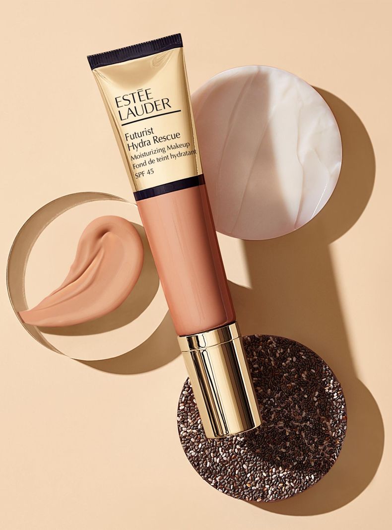 Base de Maquillaje Estée Lauder Líquida Futurist Hydra Rescue SPF 45 Tono: 3W1 Tawny 33 ml-3