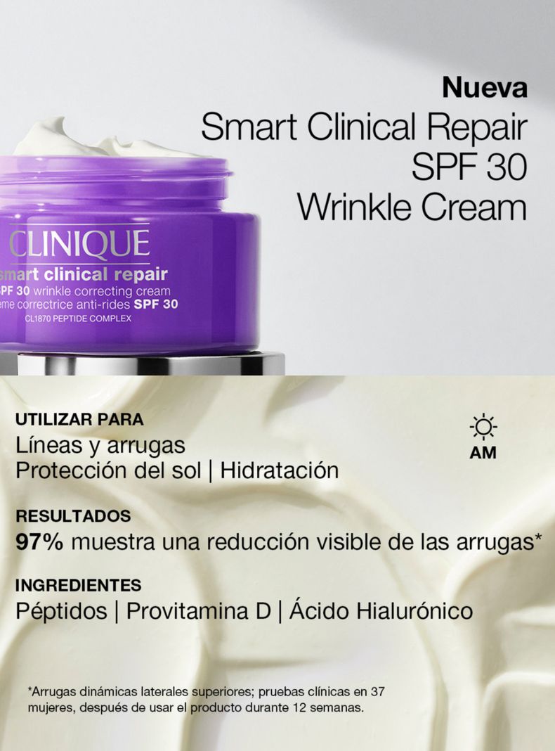 Crema antiarrugas Smart Clinical Repair SPF 30 Wrinkle Correcting Cream 50 ml-2