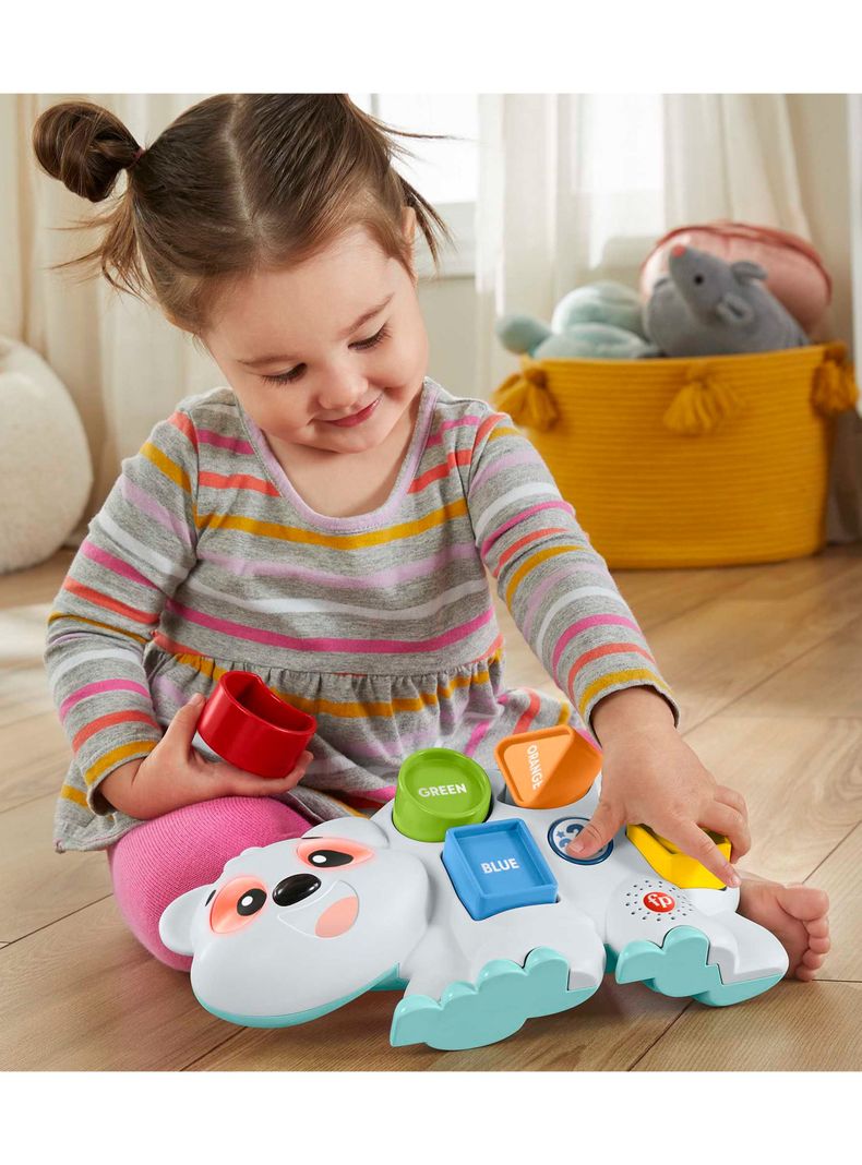Linkimals Oso Polar Figuras Coloridas Juguete Fisher Price