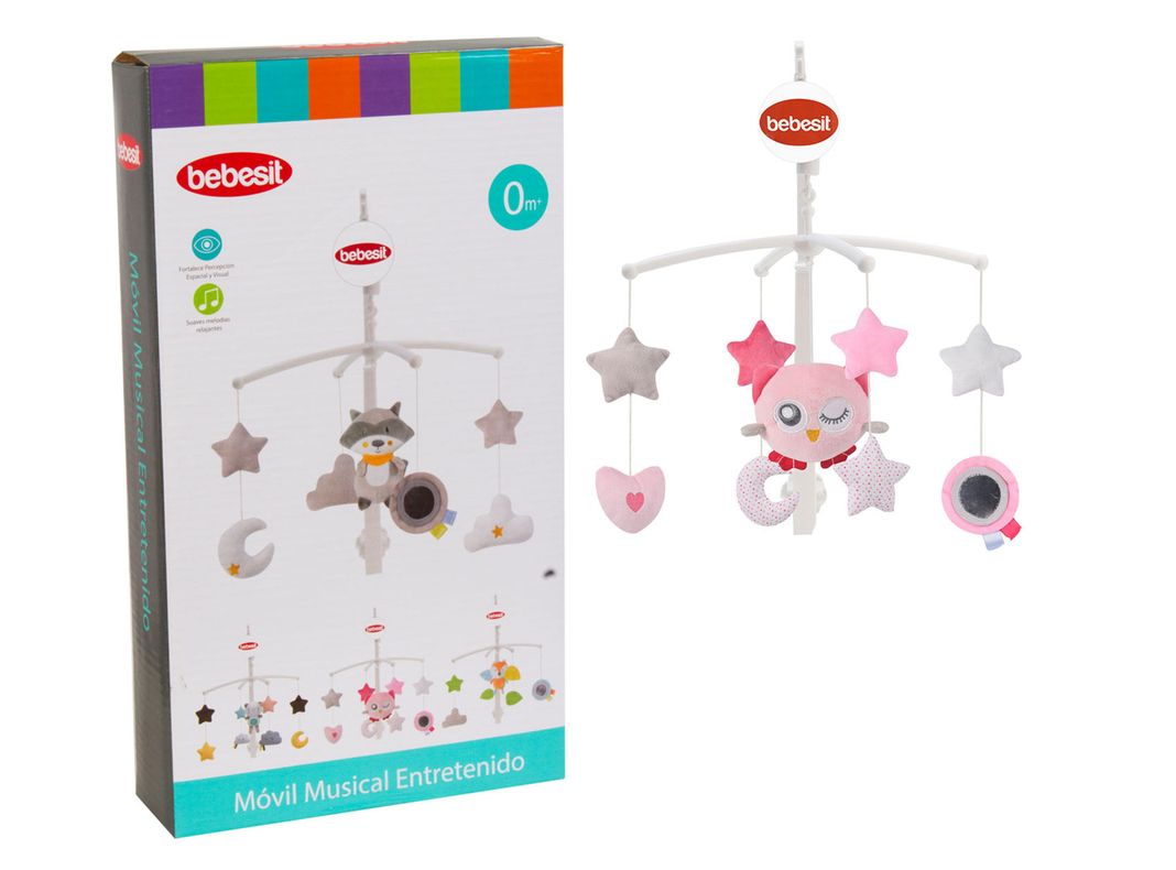 Movil Bebe Pajarita del Bosque Bebesit-1
