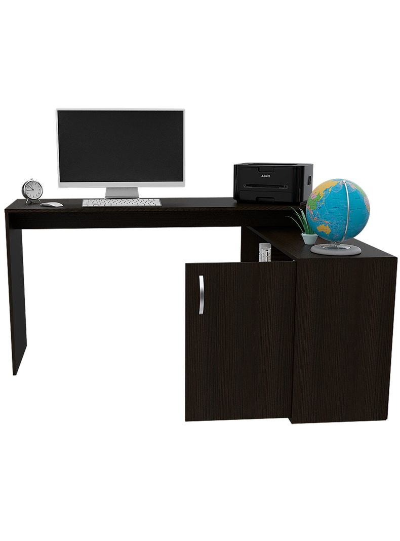 Escritorio TuHome Axis Wengue Negro-3