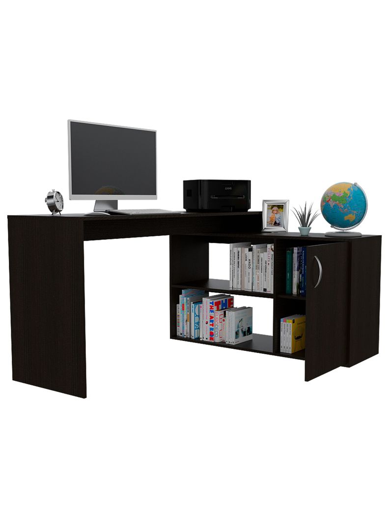 Escritorio TuHome Axis Wengue Negro-0