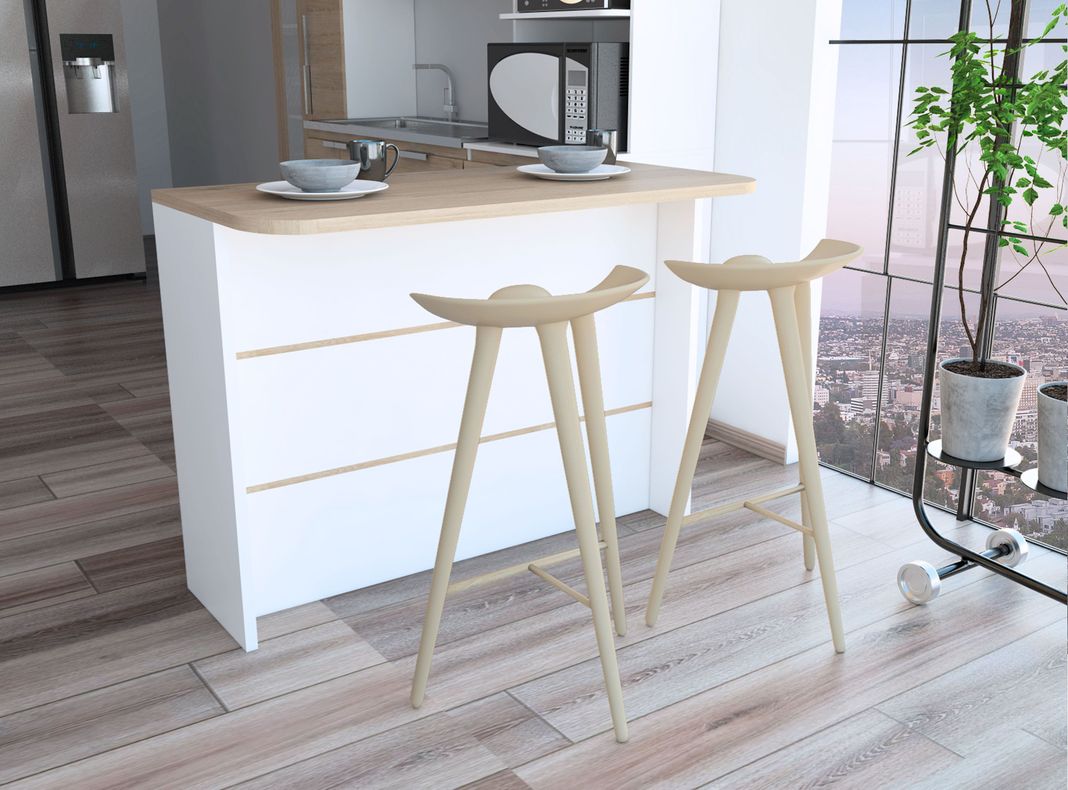 Barra TuHome Auxiliar de Cocina Fendi Wengue TuHome-6