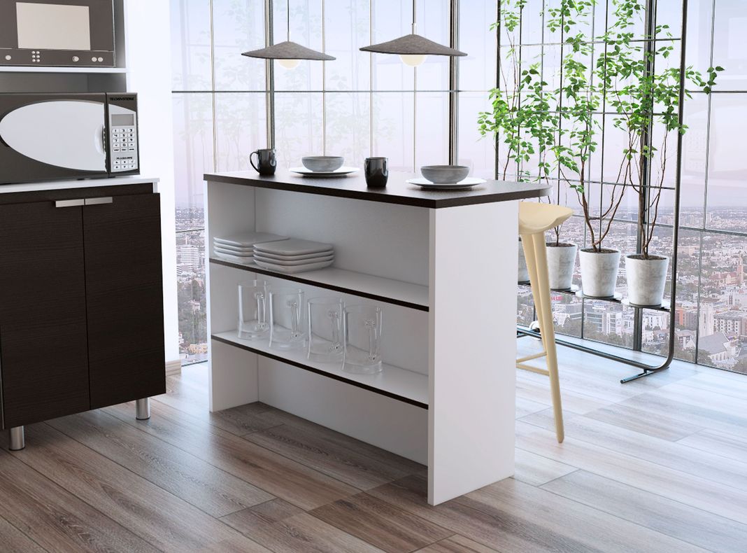 Barra TuHome Auxiliar de Cocina Fendi Wengue TuHome-5