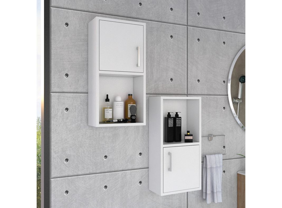 Set Muebles Optimizador Colgante Baño TuHome-4