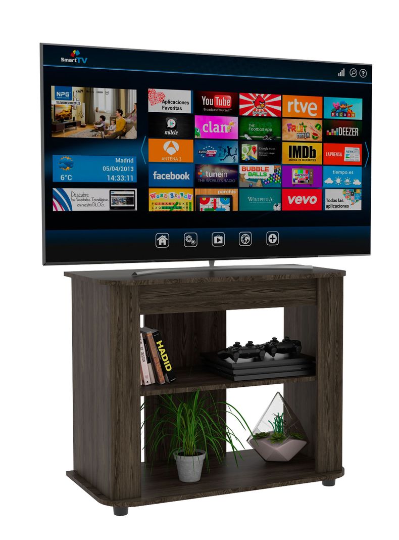 Combo Optimus 2: Rack  TV 46" + Mesa de Centro TuHome-3