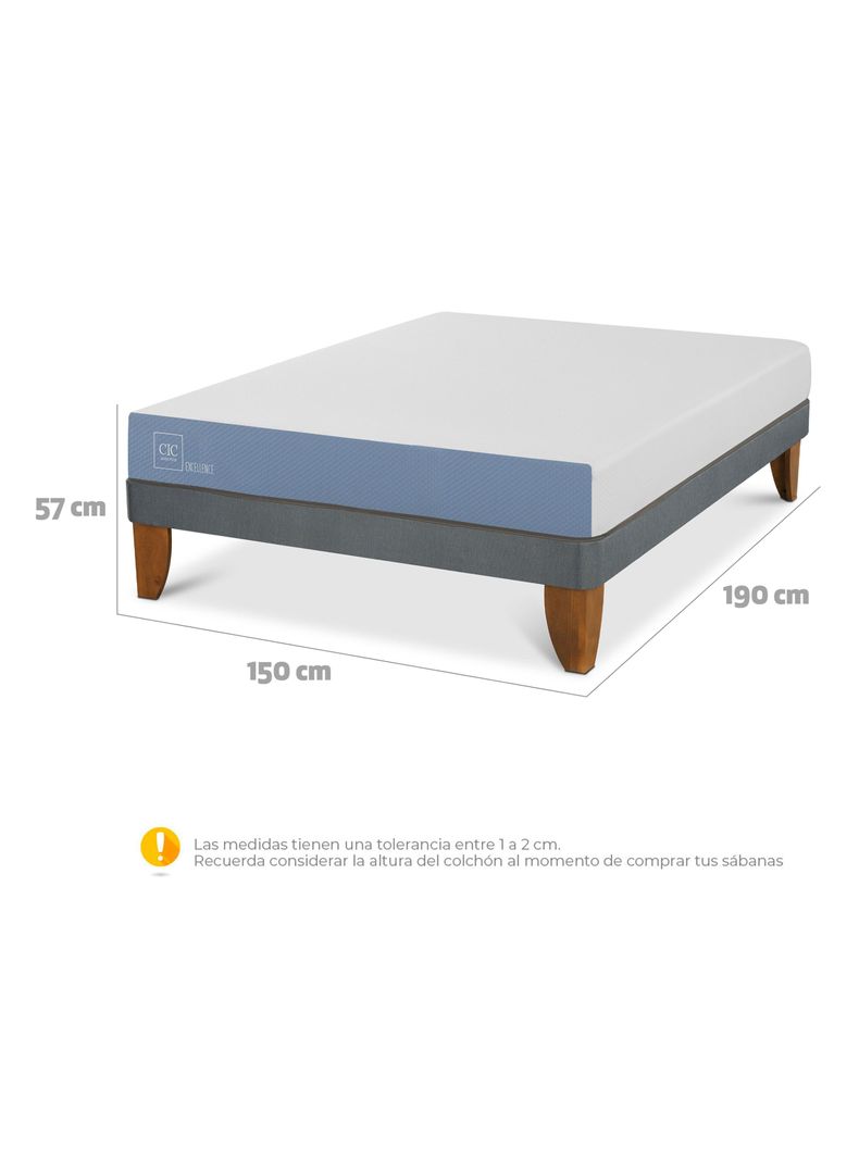 Cama Europea 2 Plazas Excellence-1