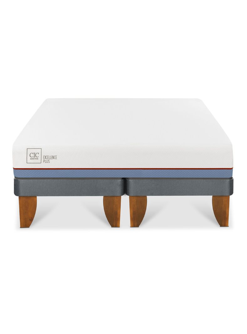 Cama Europea Excellence Plus 2 Plazas Base Dividida-2