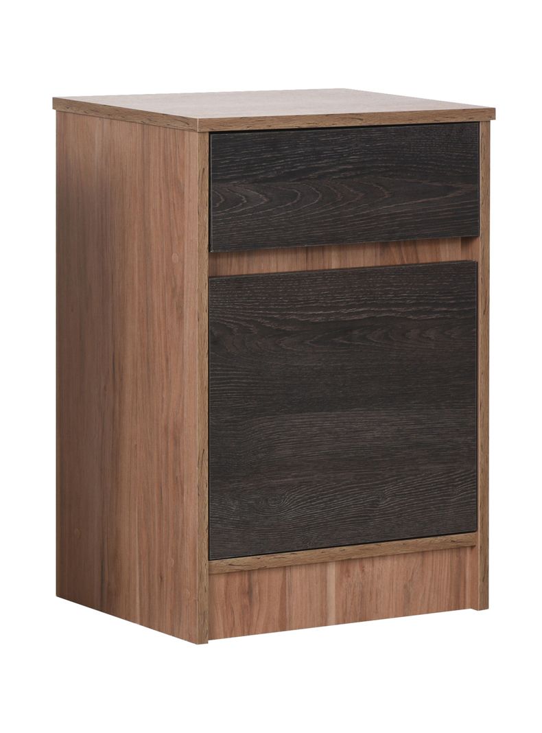 Set Muebles Espresso Respaldo Single + Velador-4