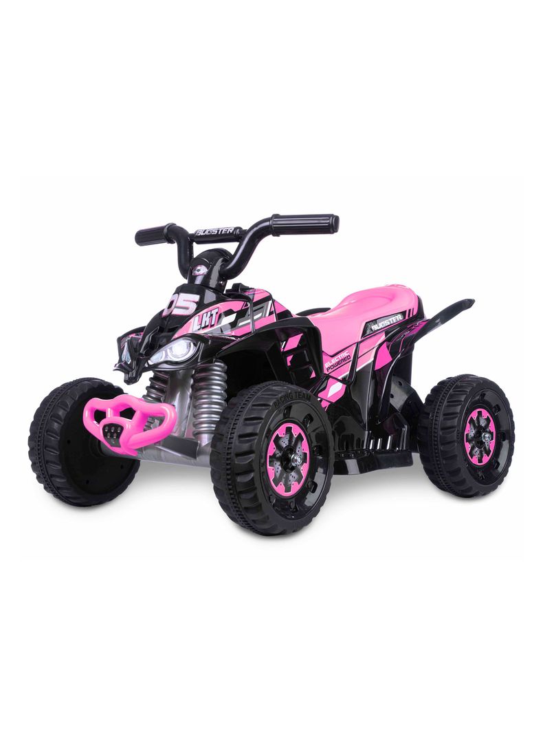 Cuatrimoto 6V + Batería Recargable + Cargador Rosado-3