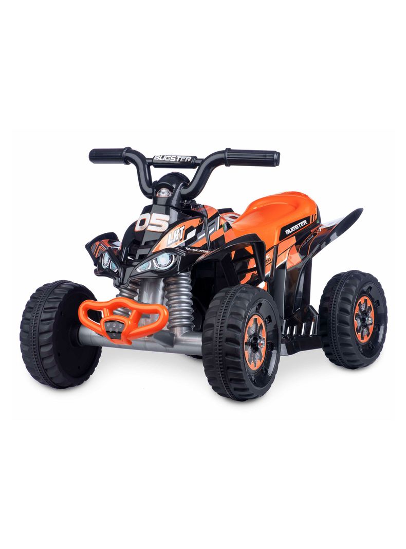 Cuatrimoto 6V + Batería Recargable + Cargador Naranja-1