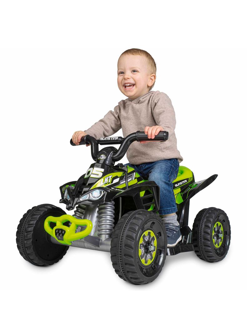 Cuatrimoto 6V + Batería Recargable + Cargador Verde-0