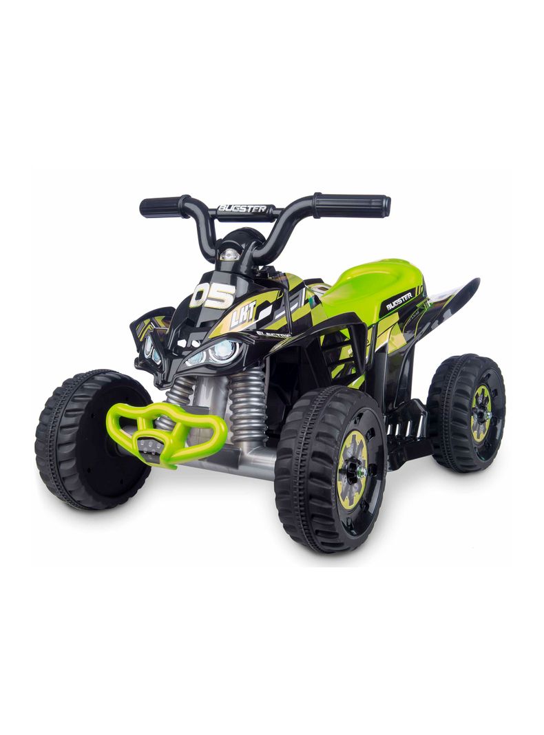 Cuatrimoto 6V + Batería Recargable + Cargador Verde-2