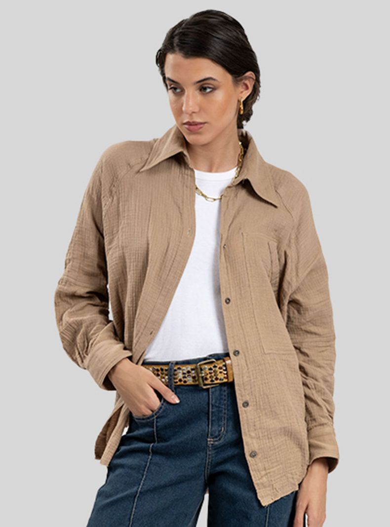 Blusa Laika Taup