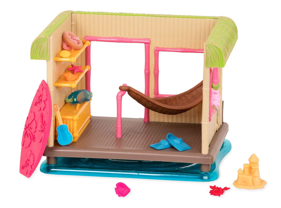 Lil Woodzeez Playset Choza Tiki Caramba-1
