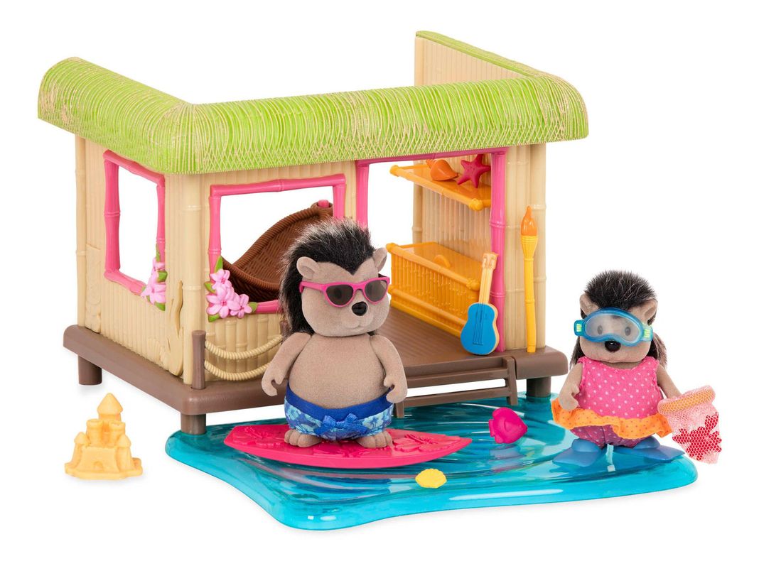Lil Woodzeez Playset Choza Tiki Caramba-0