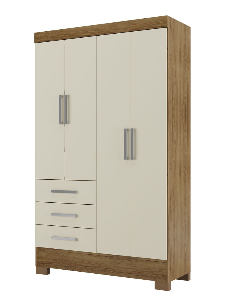Closet Itapema Nature Blanco Crema 4P3C-0
