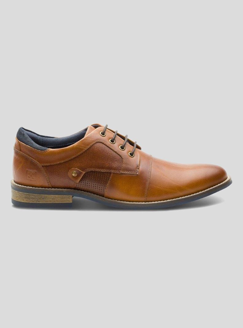 Zapato Vestir Denizen Cuero Hombre-0