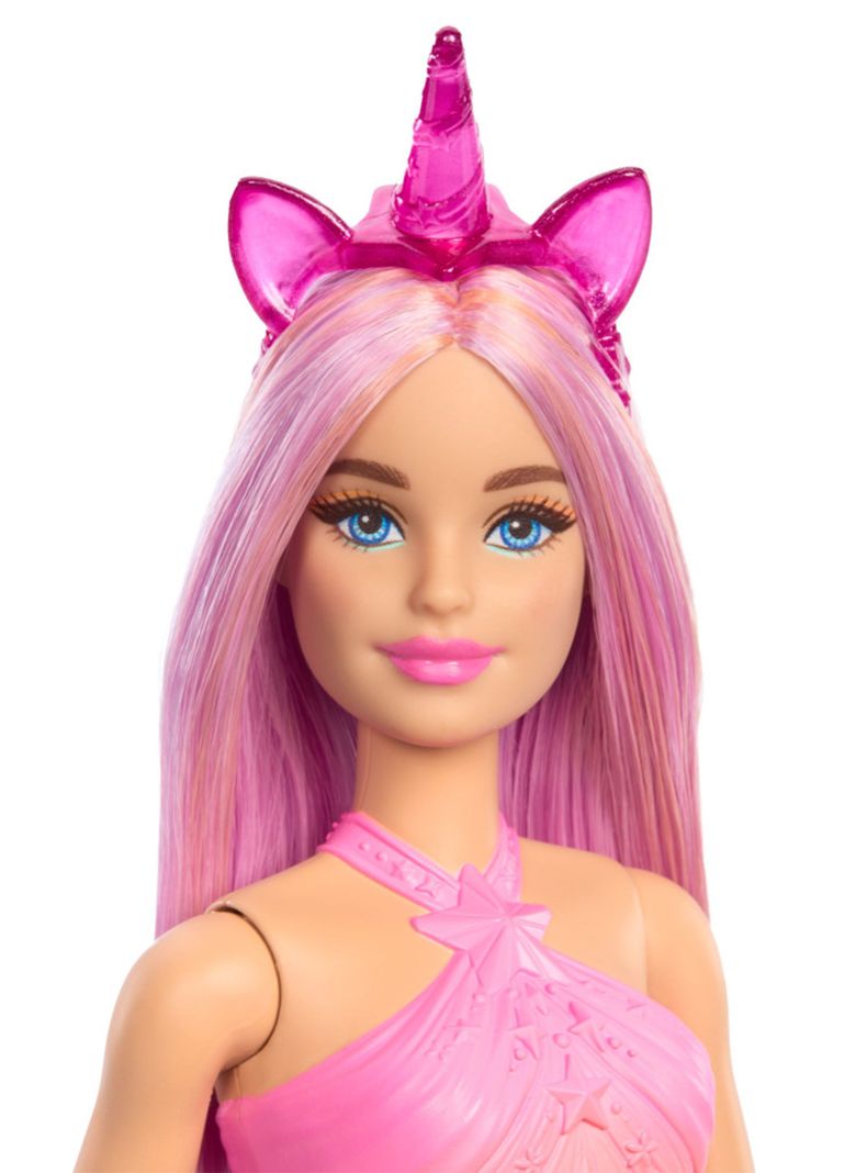 Muñeca Unicornio Falda de Ensueño Rosa-1
