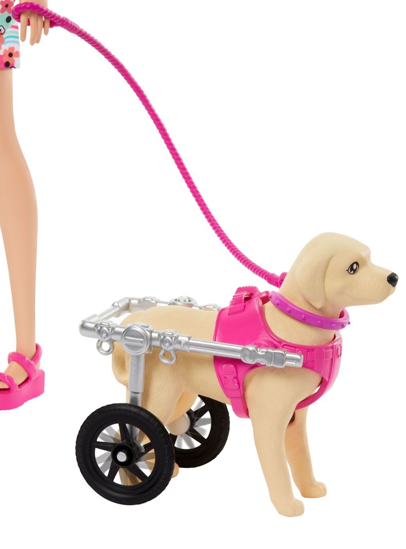 Set de Juego Paseo de Perrito con Silla de Ruedas-2