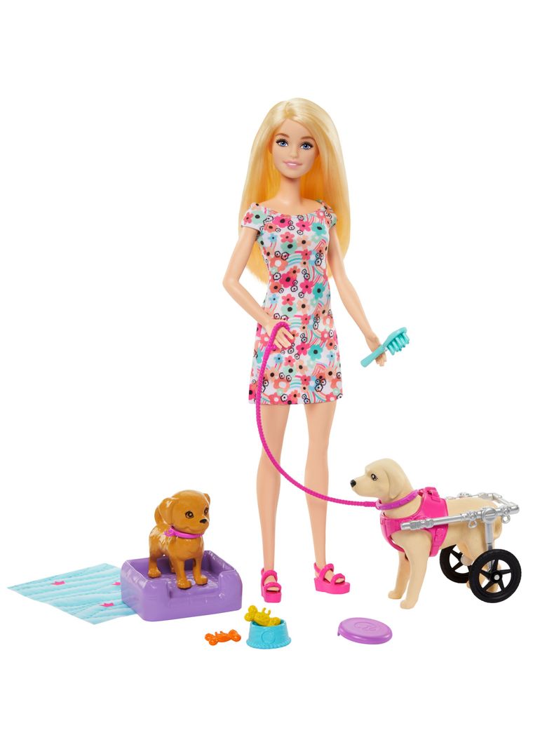 Set de Juego Paseo de Perrito con Silla de Ruedas-0