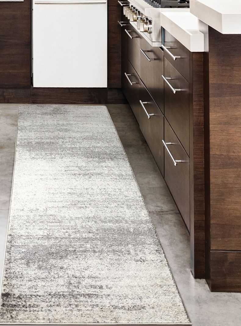 Alfombra Pasillo 72 x 549 cm Gris-2