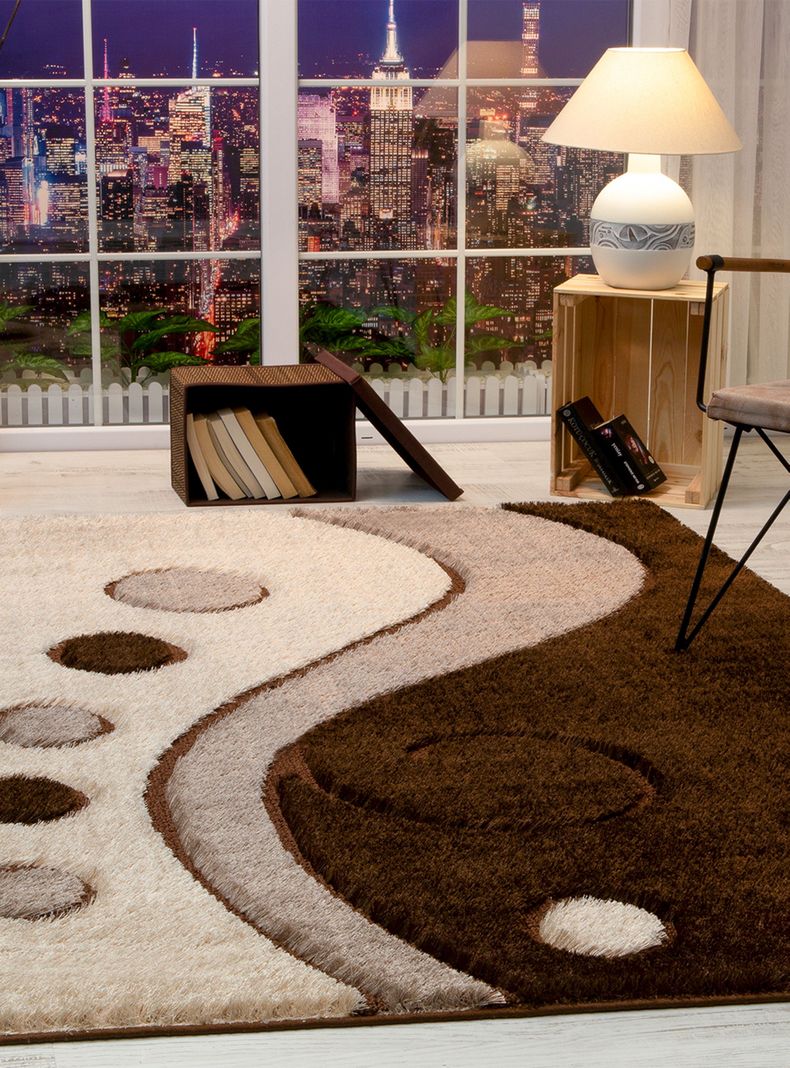 Alfombra 150 x 200 cm Exclusive D2 Café-2