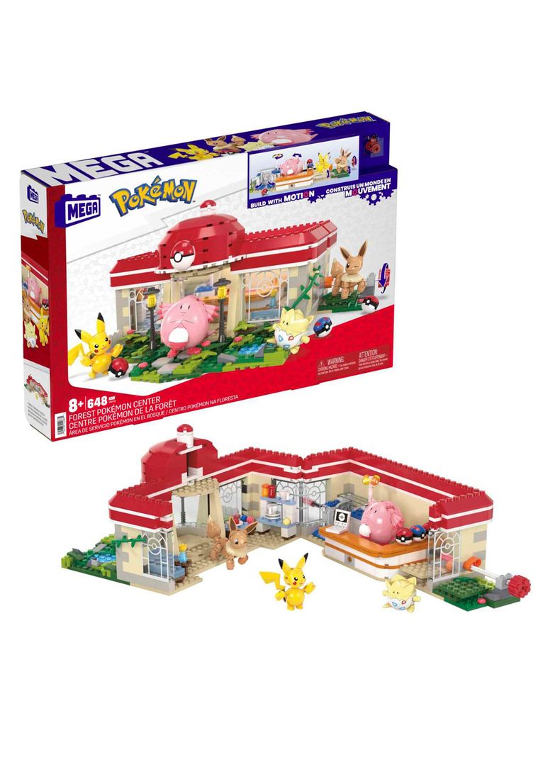 Set de Construcción Pokémon Centro en el Bosque-1
