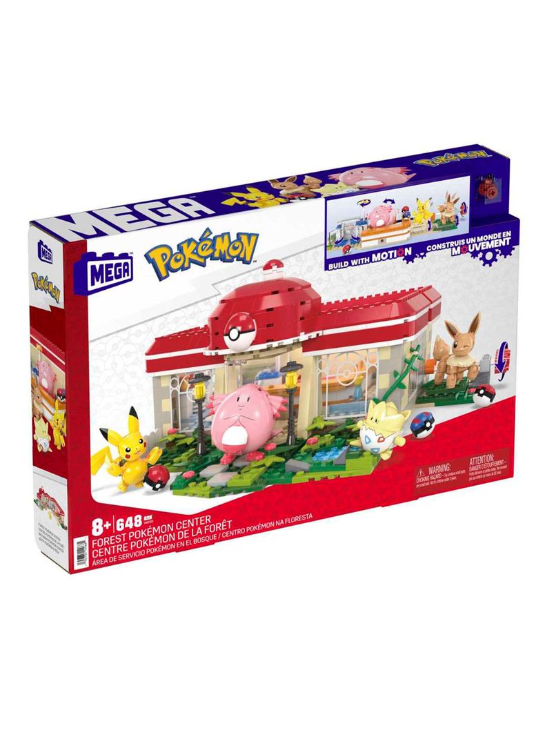 Set de Construcción Pokémon Centro en el Bosque-0