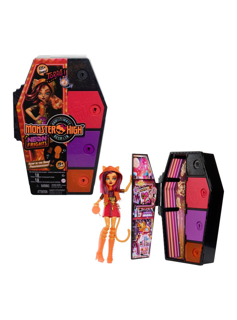 Muñeca Toralei Skulltimates Secrets Sustos Neón-1