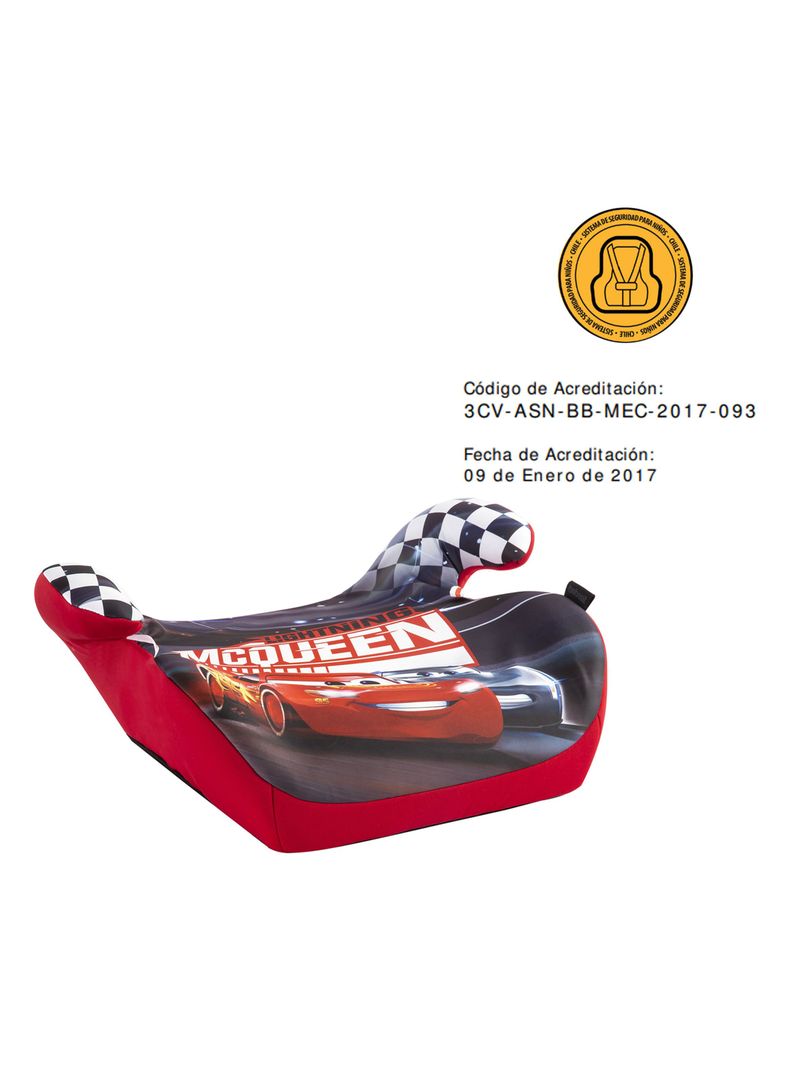 Alzador Booster Cars Rojo Disney-5