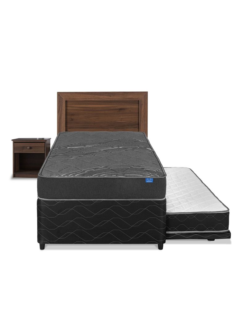 Diván Black 1.5 Plazas + Set Asturias-1