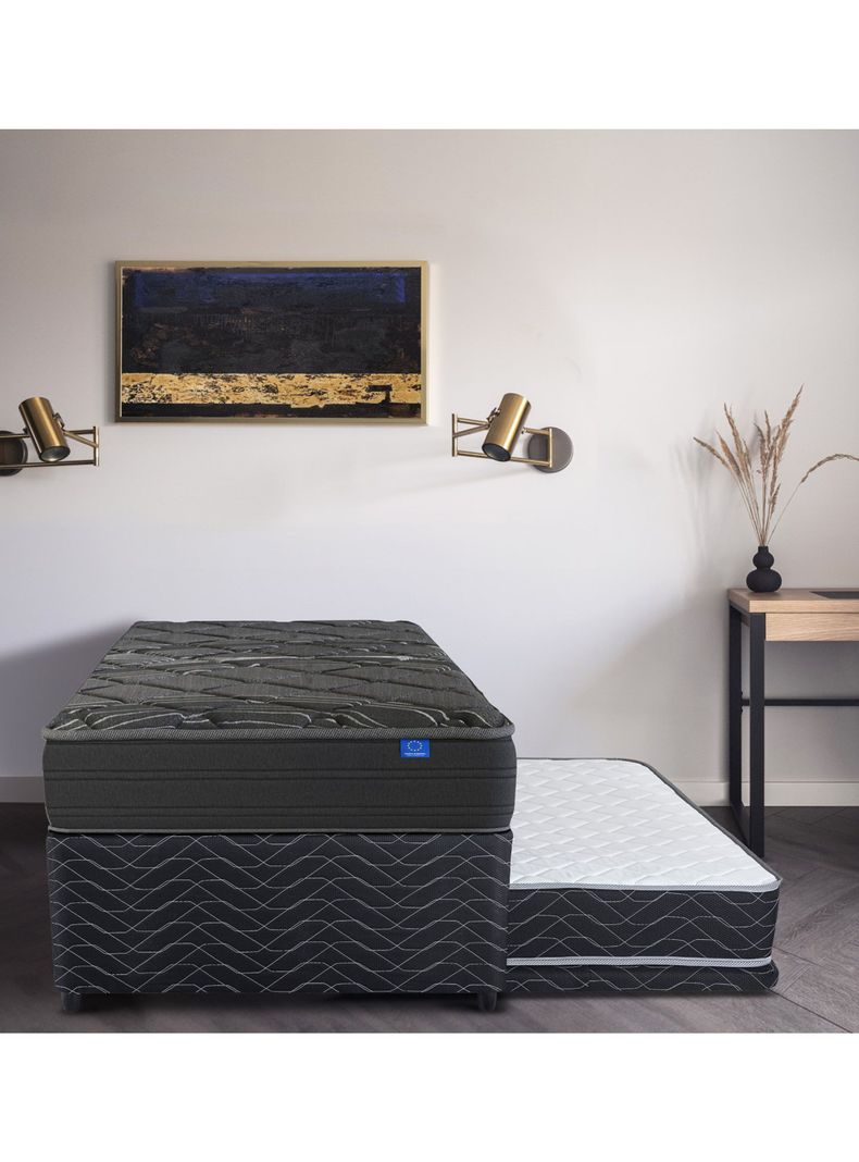Diván Black 1.5 Plazas + Respaldo Modern-4