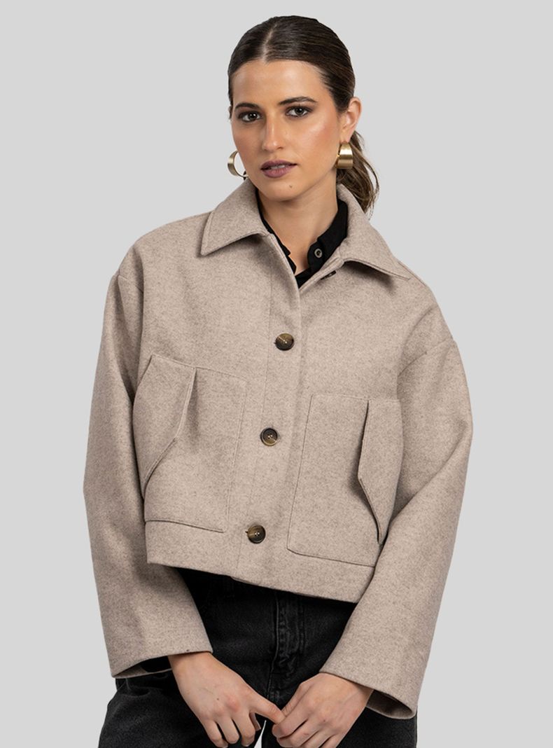 Chaqueta Amaya Beige-0