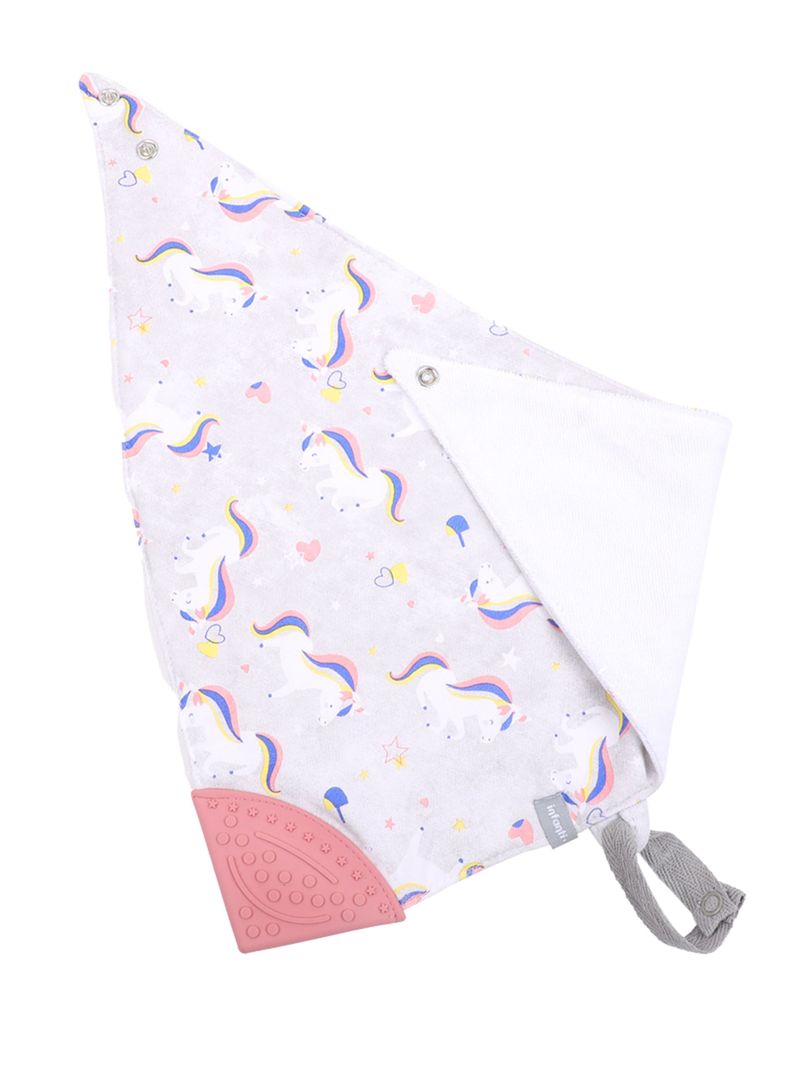 Babero Con Mordedor Impermeable Unicornio-4