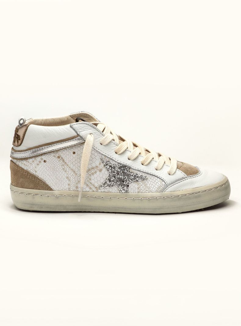 Zapatilla Urbana  Mid Cuero Star Mujer-0