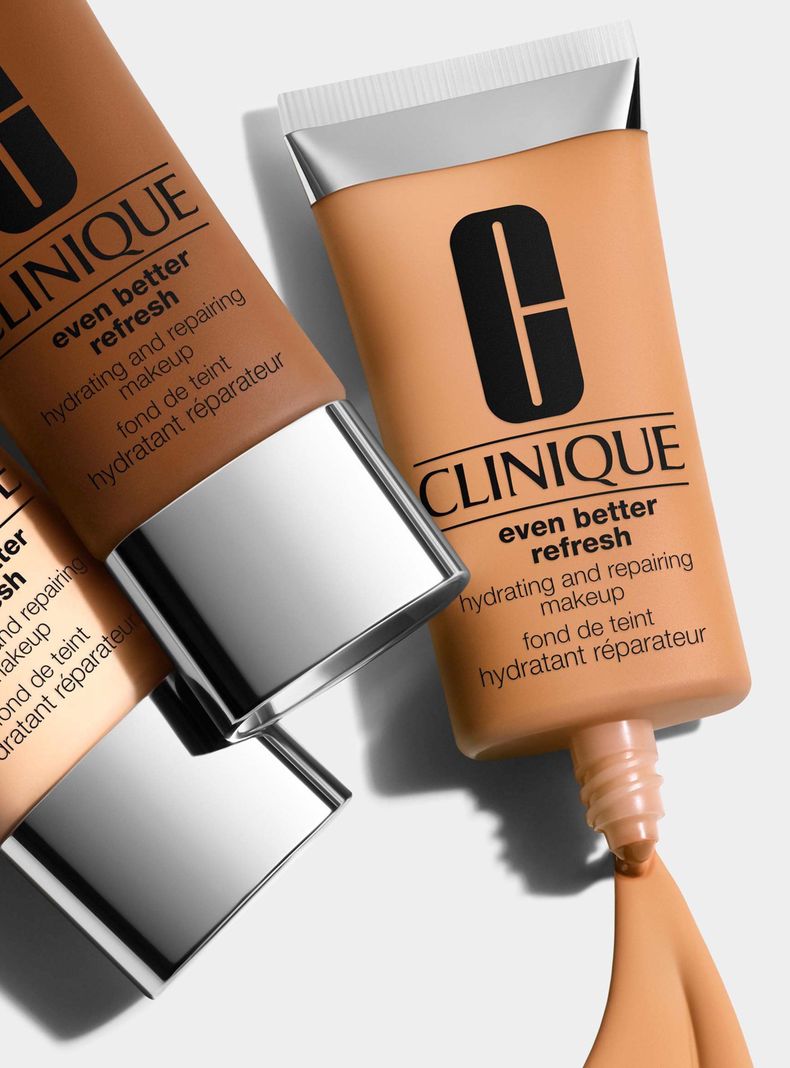 Base Clinique Maquillaje Even Better Refresh Hydrating and Repairing Makeup WN 68 Brulee-2